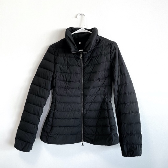 Size 0 Moncler Guillemot Giubbotto Down Black Puffy Winter Jacket - Picture 4 of 13